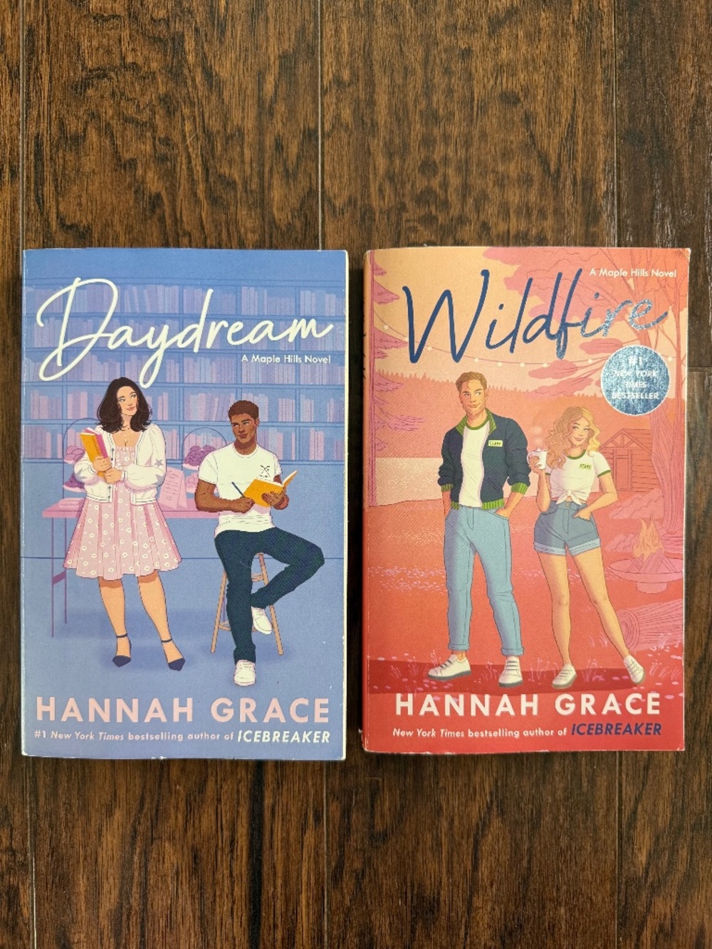 Hannah Grace Wildfire Daydream Paperback Book Lot